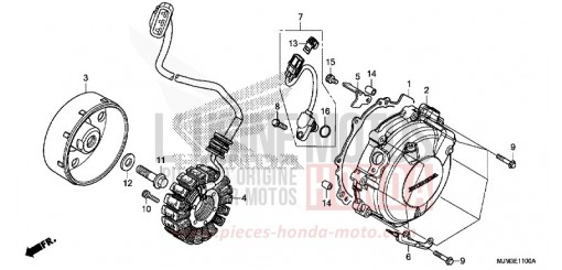 GENERATRICE VFR800FH de 2017